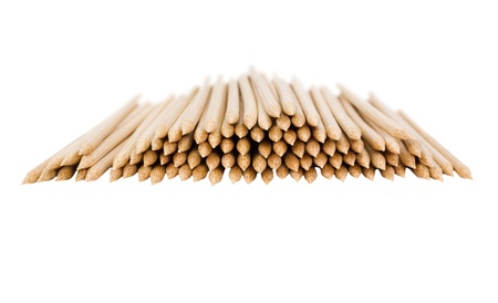 Close-up of toothpicksの写真素材