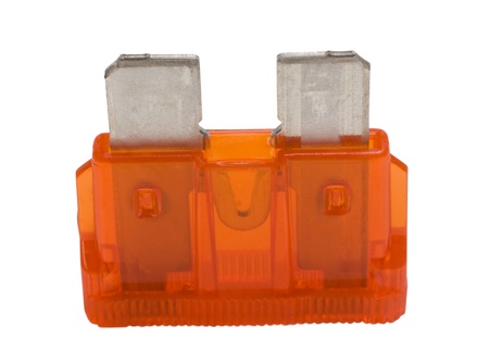 Close-up of an auto fuseの写真素材