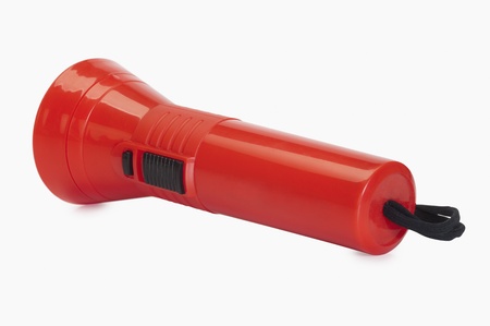 Close-up of a flashlightの写真素材