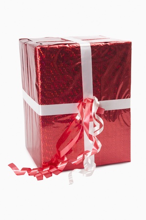 Close-up of a gift boxの写真素材