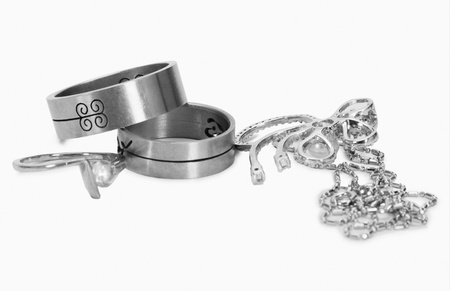 Close-up of jewelryの写真素材