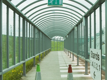 Airport corridor, Cork Airport, Cork, County Cork, Republic of Irelandの写真素材