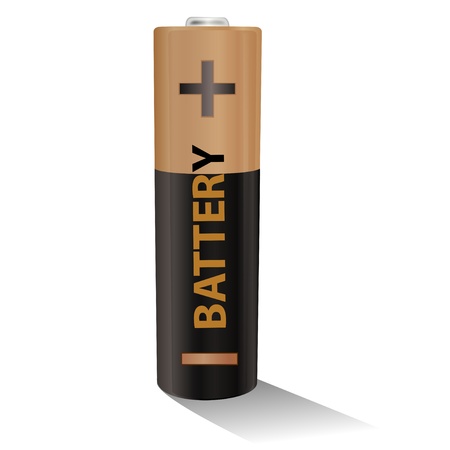 Close-up of a batteryの写真素材