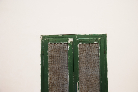 Closed door of a house, Ponza, Province Of Latina, Lazio, Italy