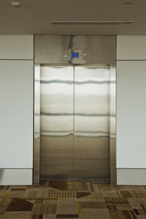 Elevator at an airport, Shimla Airport, Shimla, Himachal Pradesh, Indiaのeditorial素材