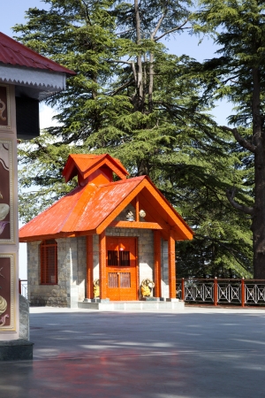 Jakhoo Temple at Jakhoo Hill, Shimla, Himachal Pradesh, Indiaの写真素材