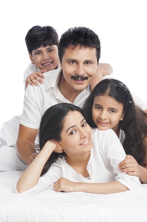 Portrait of a happy family