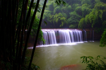 Water fall,Guizhou Province,China