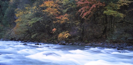 Sichuan Province,Mialuoの写真素材
