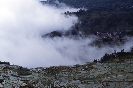 Beautiful scenics at Yunanの写真素材