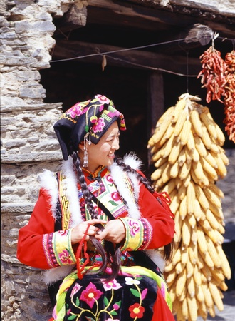 Beautiful Chinese Girlのeditorial素材