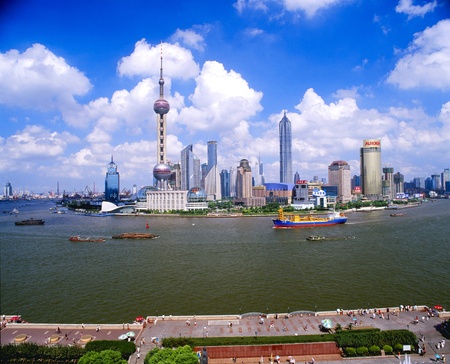 City scene of Shanghai,China