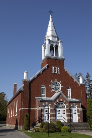 Rural brick Church の写真素材