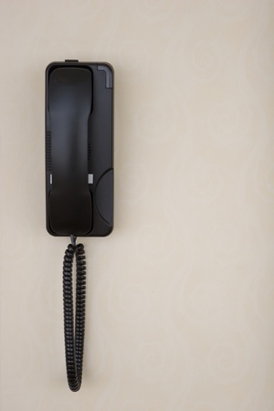 Wall mounted courtesy phone の写真素材
