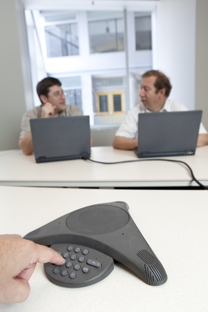 Business meeting conference call の写真素材