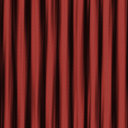 wavy red curtain seamlessの写真素材