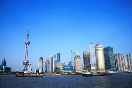 The Bund in Pudong, Shanghai
