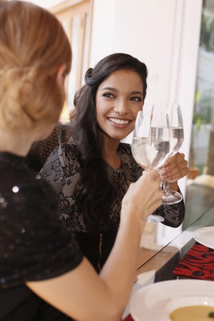 Women toastingの写真素材