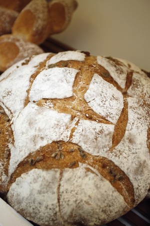 Freshly baked bread