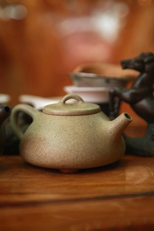 Chinese teapotの写真素材