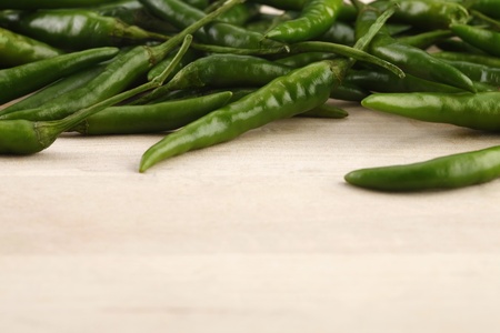 Birds eye chilliesの写真素材