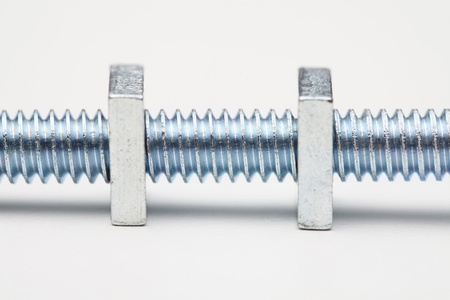 Bolt and nutsの写真素材