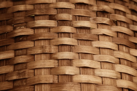Woven basket textureの写真素材
