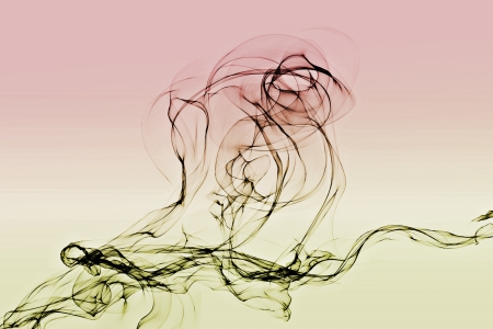 Abstract design with multi-colored linesの写真素材