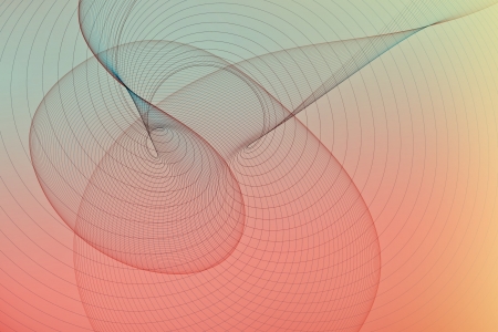 Abstract design with multi-colored linesの写真素材