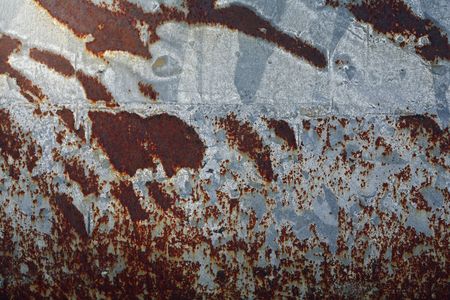 Rusted metal