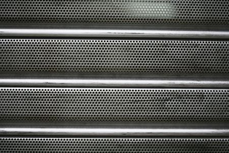 Metal with holesの写真素材