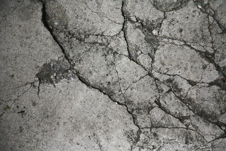 Cracked wallの写真素材