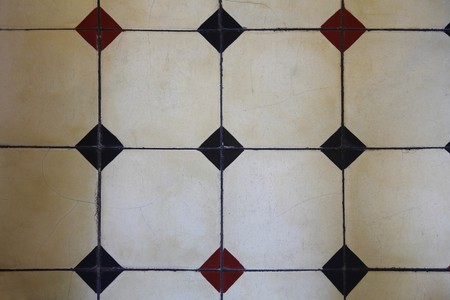 Tiled wallの写真素材