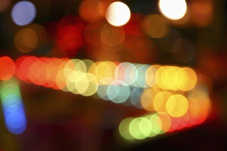 Abstract lightsの写真素材