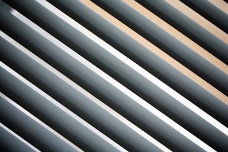 Close-up of window blindsの写真素材