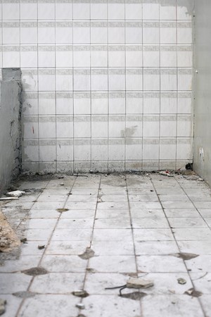 Run-downed roomの写真素材