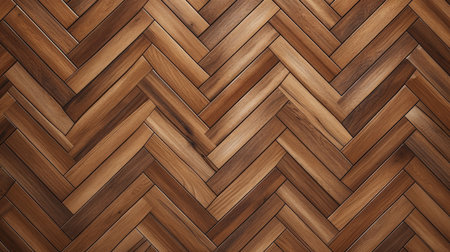 This image shows a modern herringbone parquet texture.の素材