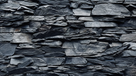 This image shows a rugged texture of slate stone.の素材