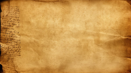 This image shows the texture of aged parchment paper.の素材