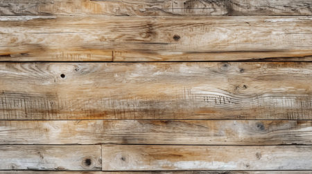 This image shows the raw beauty of rustic wooden planks.の素材