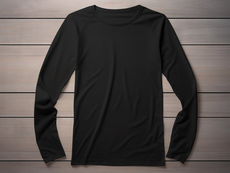 Trendy T-Shirt Design Mockup for Apparel - AI Generatedの素材
