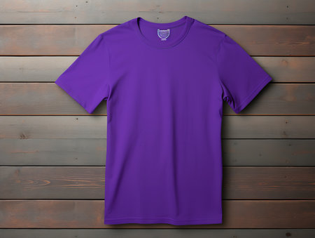 Trendy T-Shirt Design Mockup for Apparel - AI Generatedの素材