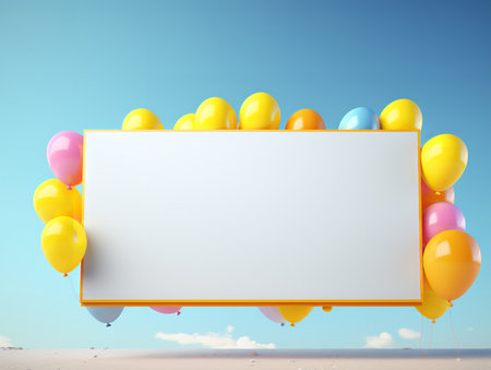 Outdoor Billboard Advertising Mockup - AI Generatedの素材