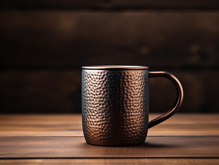 Stylish Ceramic Mug Mockup for Branding - AI Generatedの素材