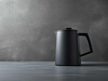 Stylish Ceramic Mug Mockup for Branding - AI Generatedの素材