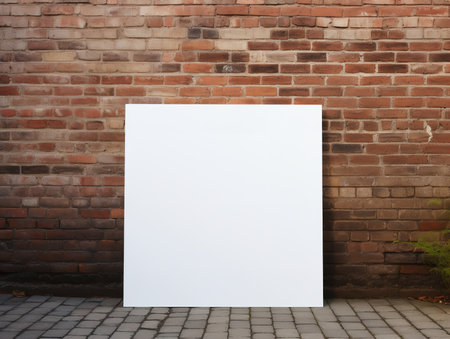 Eye-Catching Poster Mockup for Events and Promotions - AI Generatedの素材