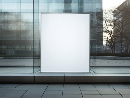 Eye-Catching Poster Mockup for Events and Promotions - AI Generatedの素材