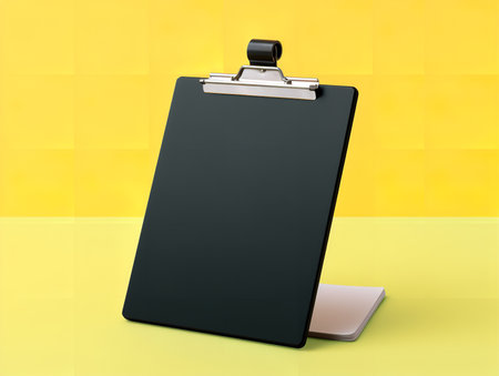 Sophisticated Stationery Set Mockup for Professional Use - AI Generatedの素材