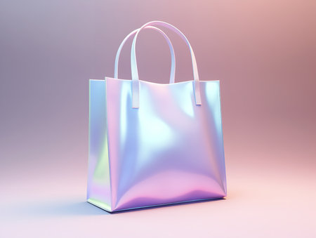 Eco-Friendly Tote Bag Mockup for Shopping and Branding - AI Generatedの素材