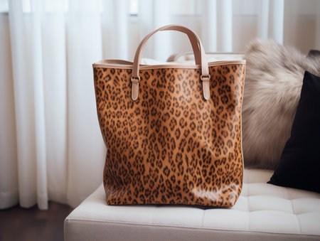 Eco-Friendly Tote Bag Mockup for Shopping and Branding - AI Generatedの素材